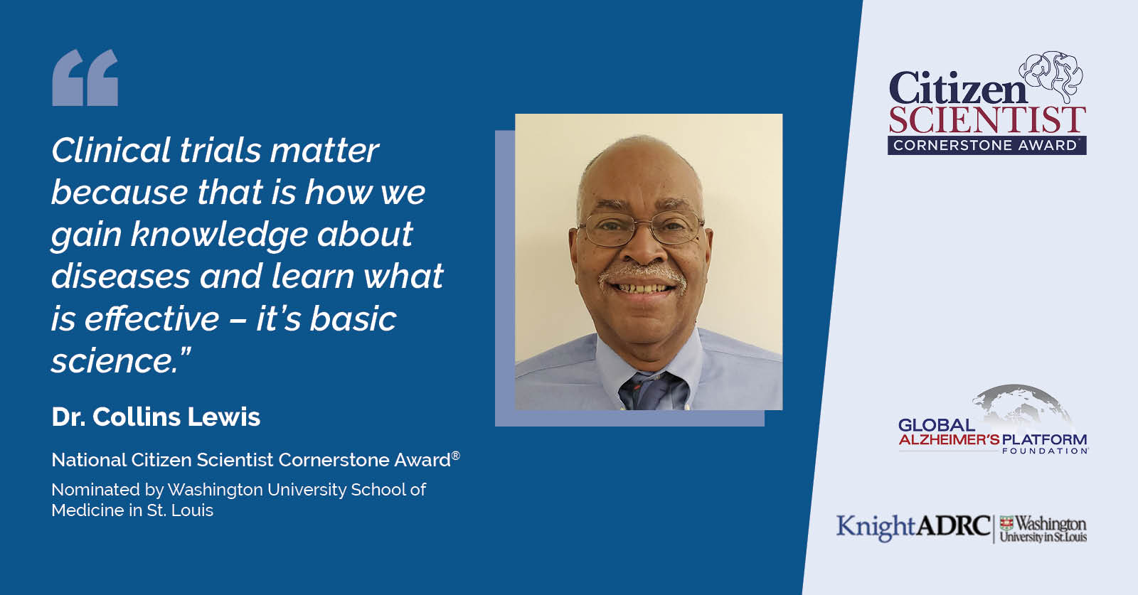 St. Louis Psychiatrist and Diversity Advocate Receives National Award for Volunteerism with